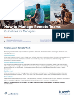 Guide to Managing Remote Teams Effectively