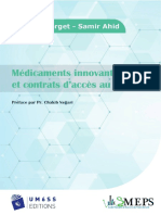 Medicaments Innovants Et Contrats Dacces Au Marche PDF