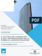 Convegno 7 Novembre Milano