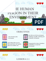 Q1 L1 The Human Person in Their Environment