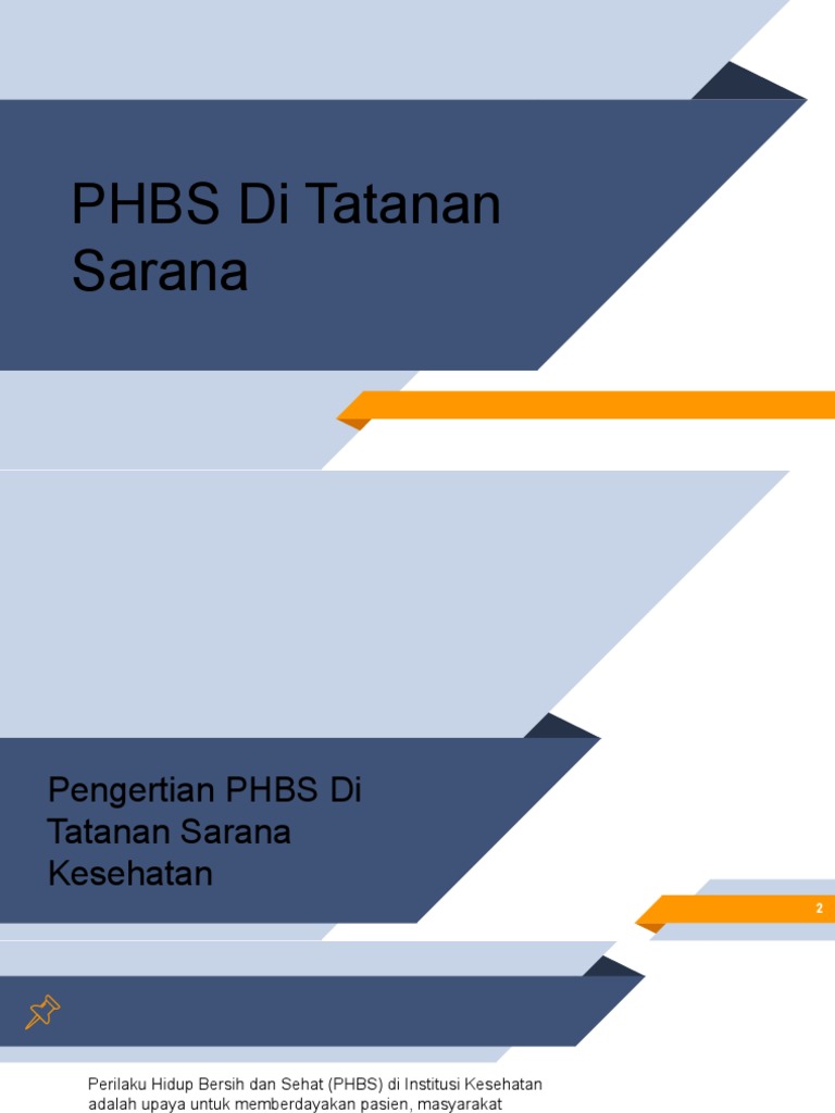 Phbs Di Sarana Kesehatan Pdf
