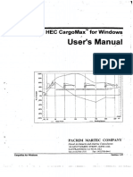 HEC Cargomax For Windows - Users Manual