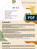 Kelompok 2.1: KASUS 1 "Fraud Awareness"