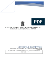 PPSC Junior Auditor Recruitment 2022