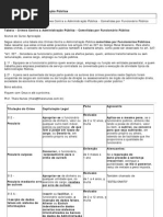 Tabela de crimes contra adm pública