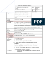 DETAILED LESSON PLAN January 14, 20201