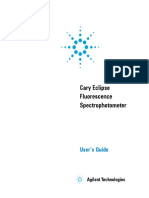 Espectrômetro de fluorescência-Varian-Eclipse-Operational Manual