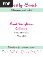 Download Sweet Berrylicious Free PDF Pack by Sweetly Sweet by Sweetly Sweet SN60572947 doc pdf