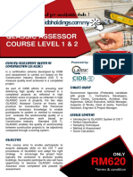 Qlassic Assessor Course Brochure - Public - Level 1&2 - 1