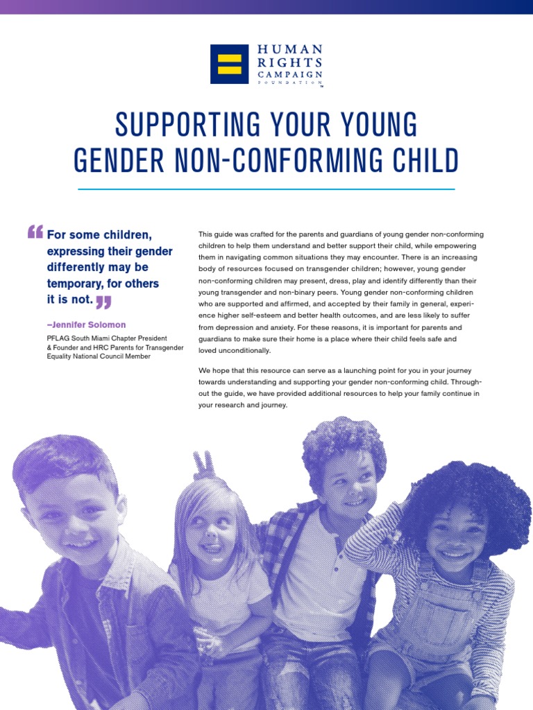 What Is Gender Nonconforming Child Development? – WYLC