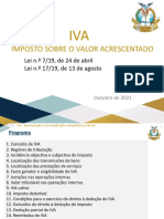 IVA - Formação IVA - Outubro 2021