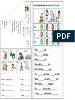 CAN CAN'T Worksheet Small Size FF1 Unit 14