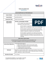 Lesson Plan Verbal Communication - 1