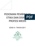 Dody Firmanda 2011 - Komite Medik RSF - Pedoman Pembinaan Etika Dan Disiplin Profesi Medis