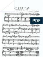 F.Krežma, Scherzino Za Violinu I Klavir