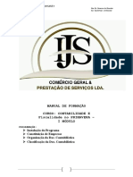 I MÓDULO - Manual Contabilidade - CTS, LDA