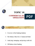 Topic 10 Commercial Bank Operations