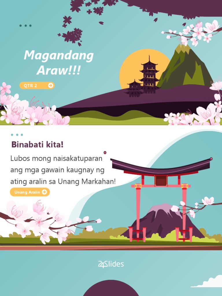 Japan PPT Template PDF