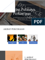 7 Akibat Putusnya Perkawinan