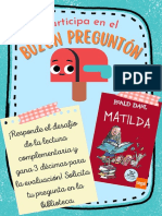 Día Del Libro - Afiche Buzón Preguntón Matilda