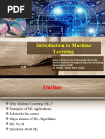 Lecture - 1 Introduction To ML