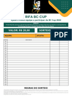 BC Cup - Rifa 0001 A 0500 - Figueirense