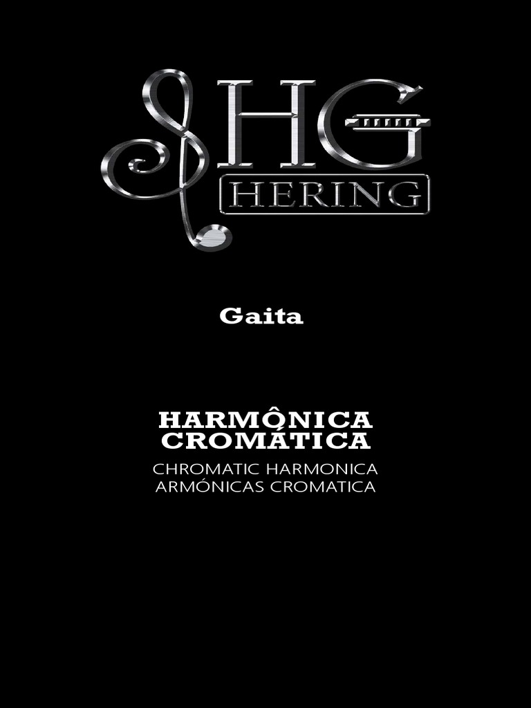 SHG Chromatic Harmonica PDF Gaita de Boca Composições musicais