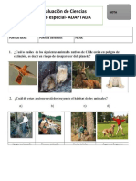 Prueba Animales en Peligro