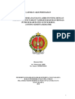Laporan Aksi Perubahan: Disusun Oleh: Dr. Trianawati, MPH No. Absen: 35/PKP/I/2021