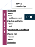 Chap 1 - Le Courant Électrique - 122116