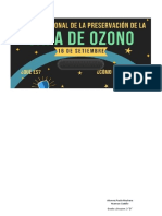 Afiche Dia Internacional de La Capa de Ozono