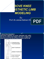 Above Knee Prosthetic Limb Modeling