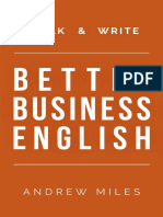 Miles Andrew D Speak Write Better Business English