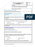Formulário Atualização Portal - Mostra de Filatelia e Numismatica - Exlcuir