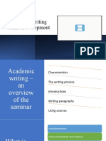 Academic Writing Seminar