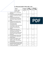 Tabel Penilaian Double Check