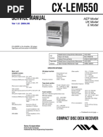 Aiwa Cx-Lem550 (Xr-Em550)