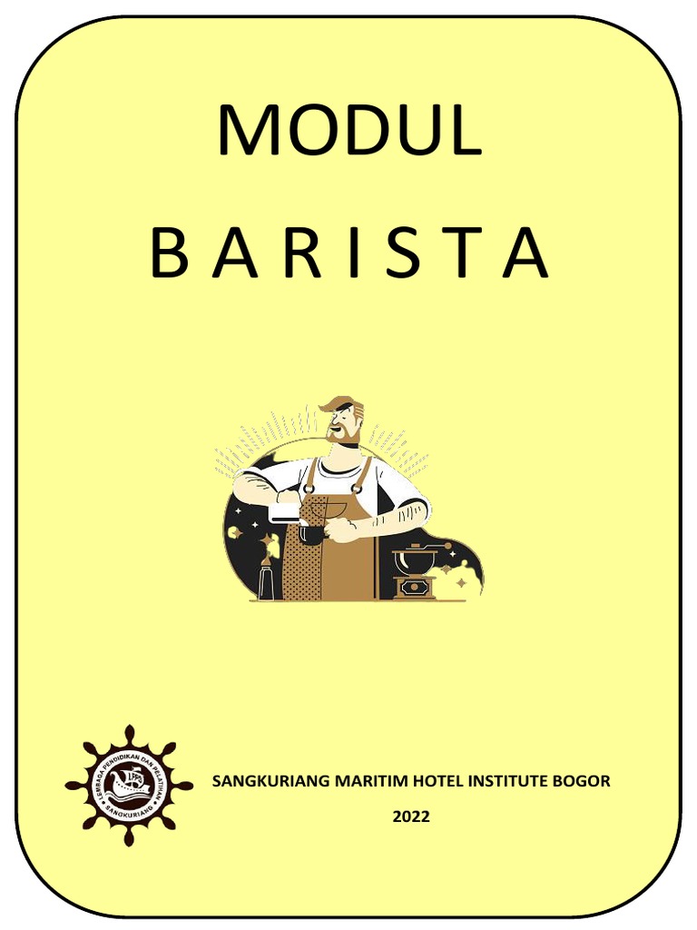 Modul Pelatihan Barista 2022 | PDF