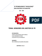 Sensores motor 3C-TE