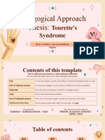 Pedagogical Approach Thesis - Tourette's Syndrome by Slidesgo
