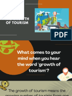 The Growth of Tourism