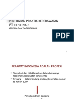 Dewi Irawaty MA PHD Penerapan Praktik Keperawatan Propesional