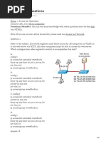 Access-List Questions