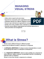 7-Managing Individual Stress