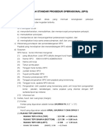 Tata Naskah Dan Format Spo & Daftar Tilik - 2020