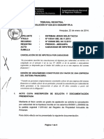 RES. 039-2014-SUNARP-TR-A - CADUCIDAD DE HIPOTECA CONSTITUIDA ORIGINARIAMENTE POR UNA ENTIDAD FINANCIERA QUE FUE OBJETO DE CESION AUN PARTICULAR