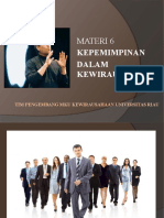 MATERI KWU 6 Kepemimpinan