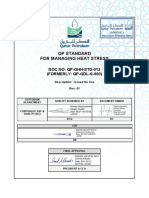 Qp-Ohh-Std-012 QP Standard For Managing Heat Stress