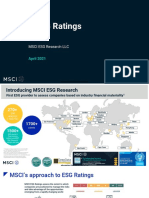 ESG Rating by MSCI