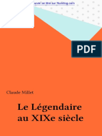 Le Légendaire Au XIX Siècle Introduction